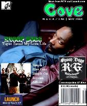 Cove Magazine cover, November 2004, featuring Snoop Dogg
